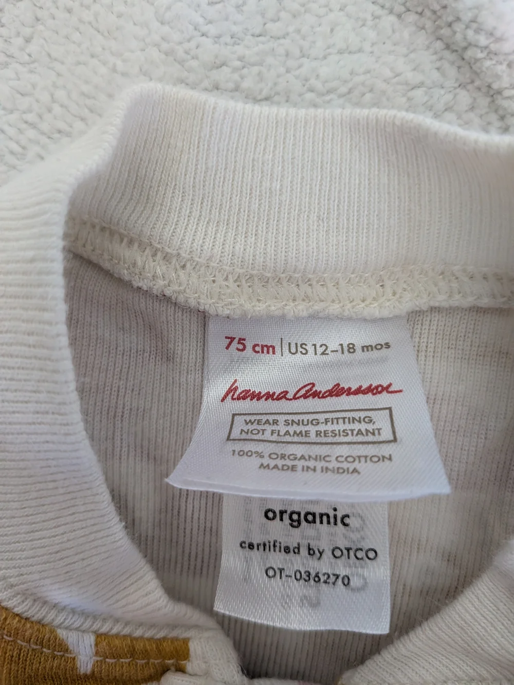 Hanna Andersson cozy footed